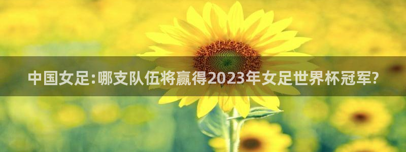 世界杯预选赛赛程表：中国女足:哪支队伍将赢得2023年女足世界杯冠军?