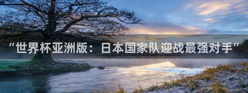 2026世界杯官网：“世界杯亚洲版：日本国家队迎战最强对手”